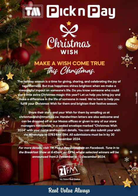 make-a-dream-come-true-this-christmas-with-picknpay-Zimtrader-email-advertising