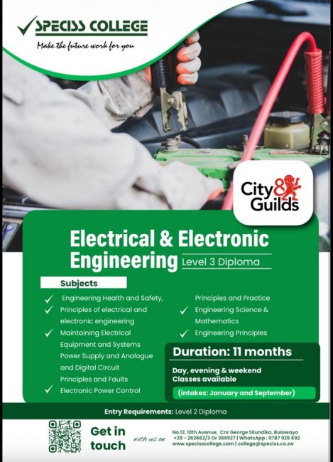 Speciss-college-city-and-guilds-electrical-and-electronic-engineering-level-3-Zimtrader-email-advertising